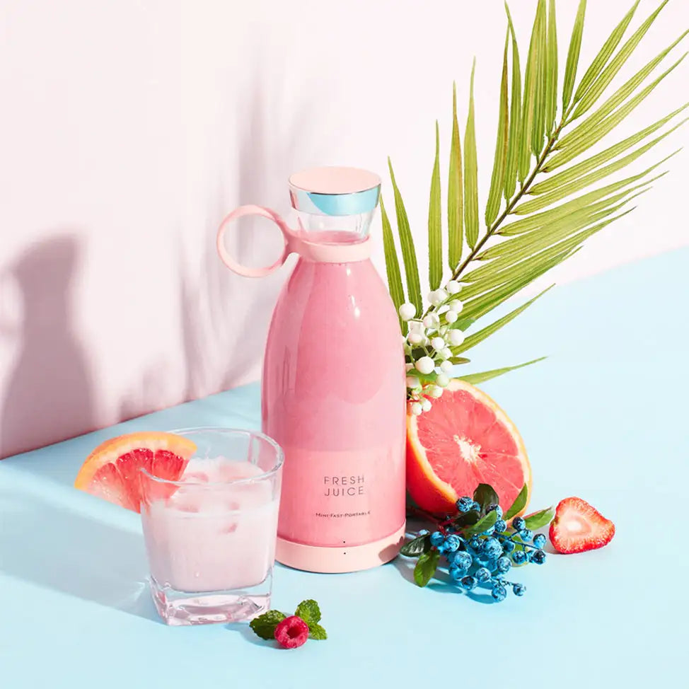 Electric Portable Juicer – USB Rechargeable Smoothie Blender
