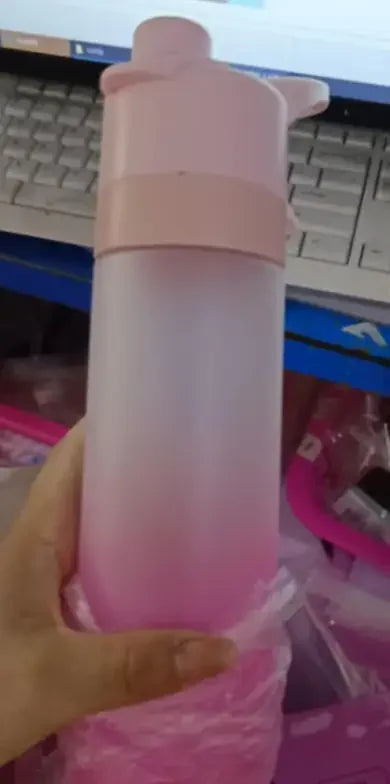 Fitness Water Bottle – Large Capacity Bottle for Girls PC Pink